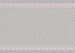 Apparel Floral Double Edge Bridal Embroidered Tulle Lace Fabric 130CM Width