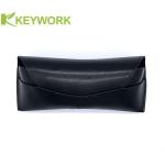 Beautifully Textured Black PU Leather EVA Eyewear Case Unisex Sunglasses