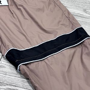 Customized Printing Label Nylon Fabric Windbreaker Jacket Leggings Sweat Pants