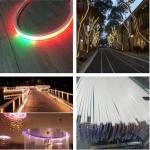 RGB Waterproof Outdoor LED Strip Light Flexible IP66 With Standard Connectors
