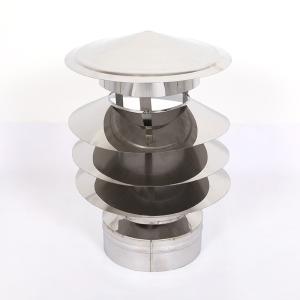 China Tower Shaped Rain Proof Chimney Cap Stainless Steel Material Unique Appearance factory