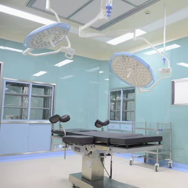 Medical Led Ceiling Surgical OT Lamp 700mm Dome Shadowless Bulb
