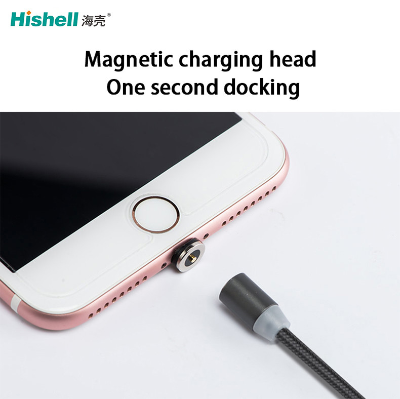 Multiscene Micro USB Magnetic Charging Cable Stable Wear Resistant
