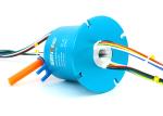 2A High Speed Pneumatic Rotary Union Hollow Shaft Slip Ring With 1 Passage 12
