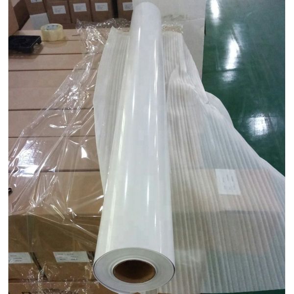 China China suppliers eco solvent ink printing glossy self adhesive vinyl factory