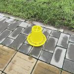 No Waste Chicken Feeder durable feed bucket Standard Plastic