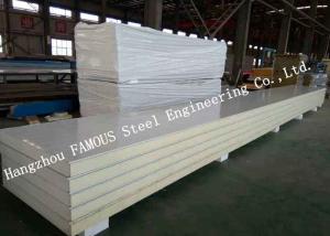 China A Degree Inflaming Retarding PU Sandwich Panels Super Low Heat Conductivity factory