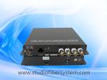 4CH analog video media fiber converter for coaxial and ip camera hybrid