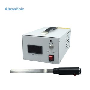 China Cake Cheese 28kHz Ultrasonic Food Cutter With Handheld Long Blade on sale