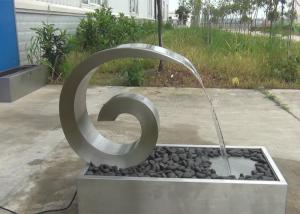 China 304 Stainless Steel Fountain Shower Arched Cobra Water Curtain For Swimming Pool factory