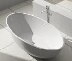 Stable Small Freestanding Soaking Tub Stand Alone Bathtubs 134KGS