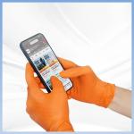 Non Slip Thickened Disposable Nitrile Gloves Safety Gloves Construction Work