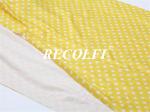 Yellow Dot Printing Cute Activewear Knit Fabric For Women Kids Yoga Running