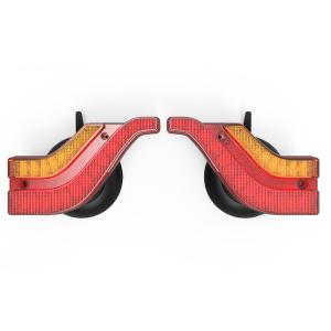 China Ip67 12V Auto Tail Lamp Led Trailer Lighting Kit Magnetic Wireless Trailer Lights factory