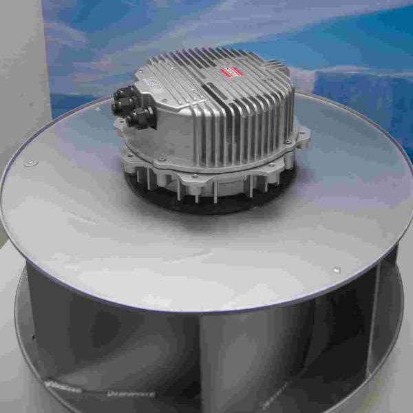Weight 1.55kg blade 160mm EC Centrifugal Fan External Rotor Cooling Ventilation
