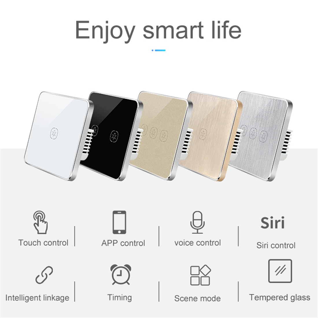 Zigbee Smart Lighting Controller 3 Gang
