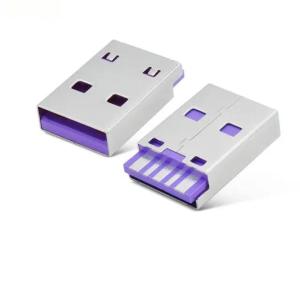 China Charger 65W USB 3.1 Type C Male Connector For SamSung Huawei OPPO Vivo Xiaomi Android factory