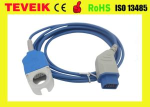 China Compatible JL-900P K931 Nihon Kohden SpO2 Extension Cable, 14pin to NK 9pin Spo2 Adapter Cable factory