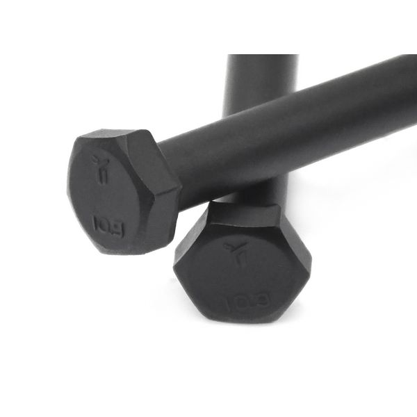 NF E25-112 IS 1364(-1) Hexagonal Bolt Half Threaded Oxide Quenching Carbon Steel