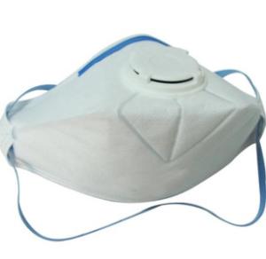 China Foldable Disposable Respirator Mask , Breathable Valved Dust Mask factory