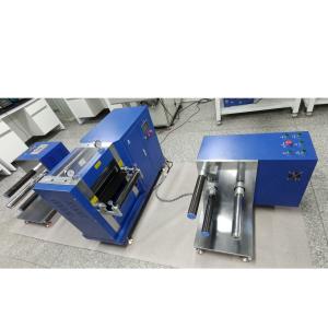 China Hydraulic press Heat Calendering Battery Electrode Roll Press Machine factory