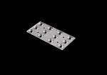 PC Plastic 165x83mm 12x4in1 Multi Led Lens Module For Wide Area Street Lighting