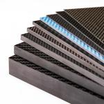 Glossy Surface Finish 100% 3K Standard Modulus Carbon Fiber Composite Sheets