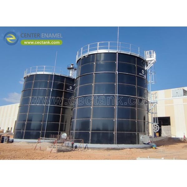 High Chemical Resistance Glass-Fused Bolted Wastewater Treatment Tanks: The