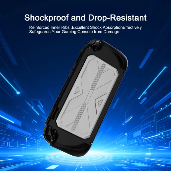 Two-Tone Anti-Slip Texture TPU PC Protective Case Skin Cover Shell for Nintendo Switch 2