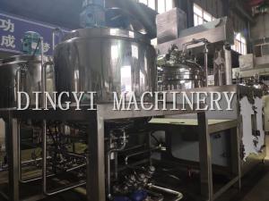 China Compact Cosmetic Mixer Equipment , Low Noise Lotion Making Machine factory