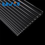 Clear Quartz Glass Pipe 5000 Hours For Twin Tube Infrared Heating Lamp