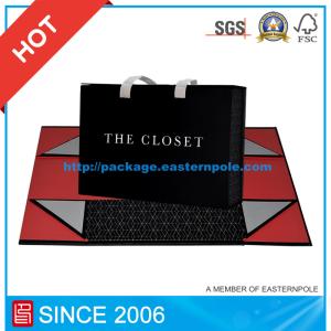 China Black Foldable Box, Folding Box, Paper Gift Box factory