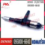 095000-6640 6251-11-3200 6251-11-3201 Komatsu Fuel Injectors For SAA6D125E-5C/5D
