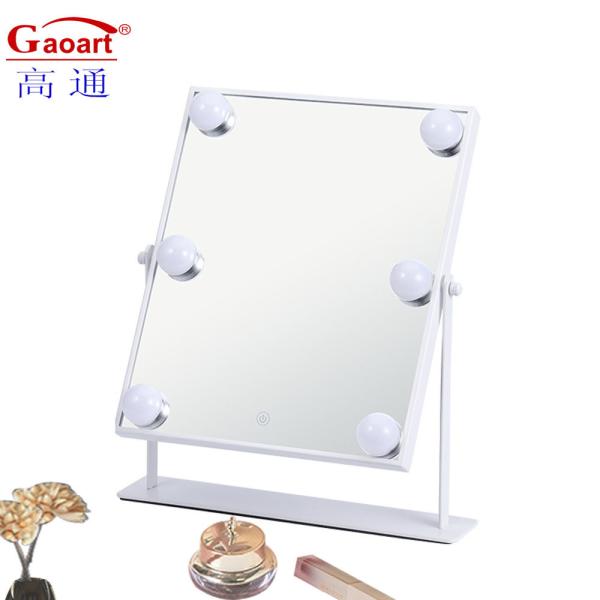 Fashion Design Style Full Wall Lighted Makeup Led Espejo Hollywood Mirror With