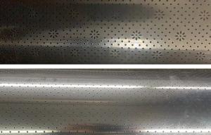 China Nickel Rotary Screen Printing Heavy Coating Hole Diameter 1.15mm 14Mesh factory