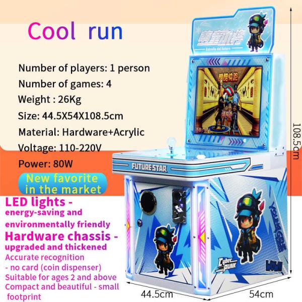 Games Kids Single Cool Run Joystick Game Suitable For All Ages Video Game Coin