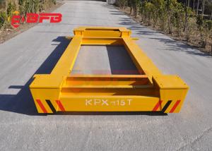 China Injection Molding Transfer Cart Industrial Electric Trolley Platform With Track factory
