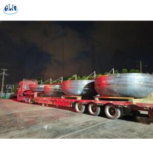 China 2490mm Diameter SA516 Gr 70 Profile Ellipsoidal Head 2:1 Thickness 32mm factory