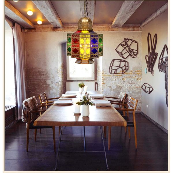 Hotel Living Room DIY Modern Copper Lamp With Switch Control