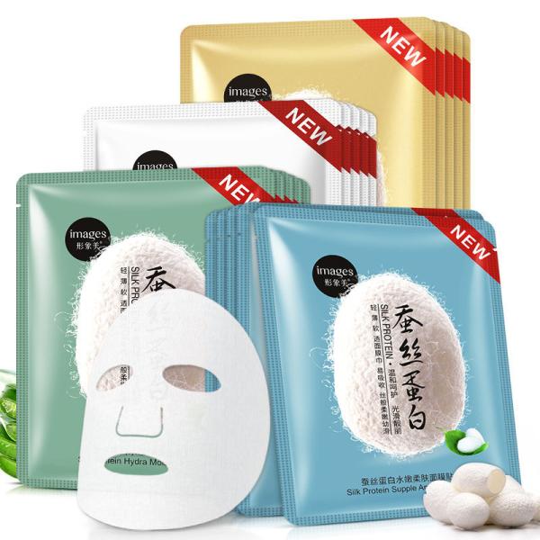 Health Beauty Face Mask Sachet Sealed Bags Mylar Aluminum Foil Spout Pouch