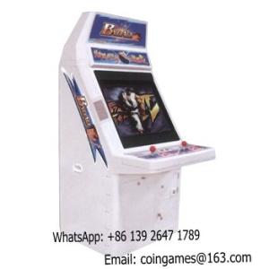 China Coin Operated Video Arcade Cabinet Games Machine factory