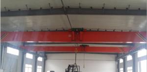 China Low Noise Single Girder Underslung Crane 5 Ton Soft Starting And Stopping factory