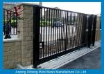 Eco Friendly Motorised Sliding Gate , Electric Entrance Gates Convenient Install