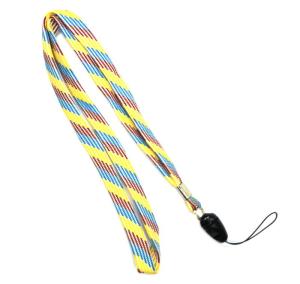 China Fashion Cute Wrist Tubular Mobile Phone Lanyard Customized 900 X 10 mm factory