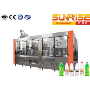 Carbonated Beverage Processing Machine , 12000 Bottles/Hours Soft Drink Making