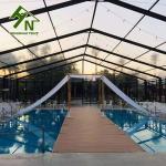 Wedding Aluminium A Shaped Glass Marquee Tent 12m Width