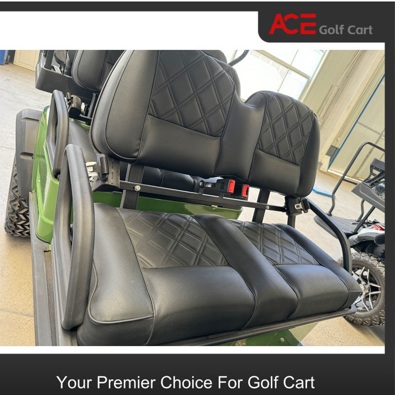 Sleek And Modern Golf Cart Seat Artificial Leather Material Golf Cart Accessory