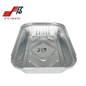 China 700ML Rectangular Aluminum Foil Box Carry - Out Container factory
