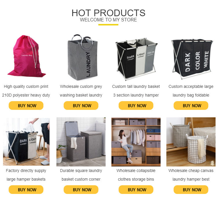 Laundry Bag, Foldable Laundry Sorter Basket, Multi Compartments, Bedroom Clothes Storage, Washing Basket
