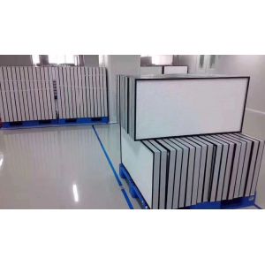 Filtration Grade cleanroom Hepa Filter using Hot Melt Glue for maximum